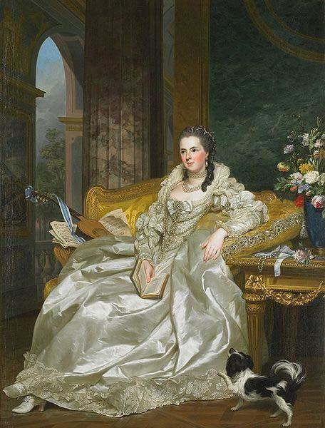 Alexander Roslin The Comtesse d'Egmont Pignatelli in Spanish Costume Germany oil painting art
